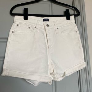 NWOT White Jean Short